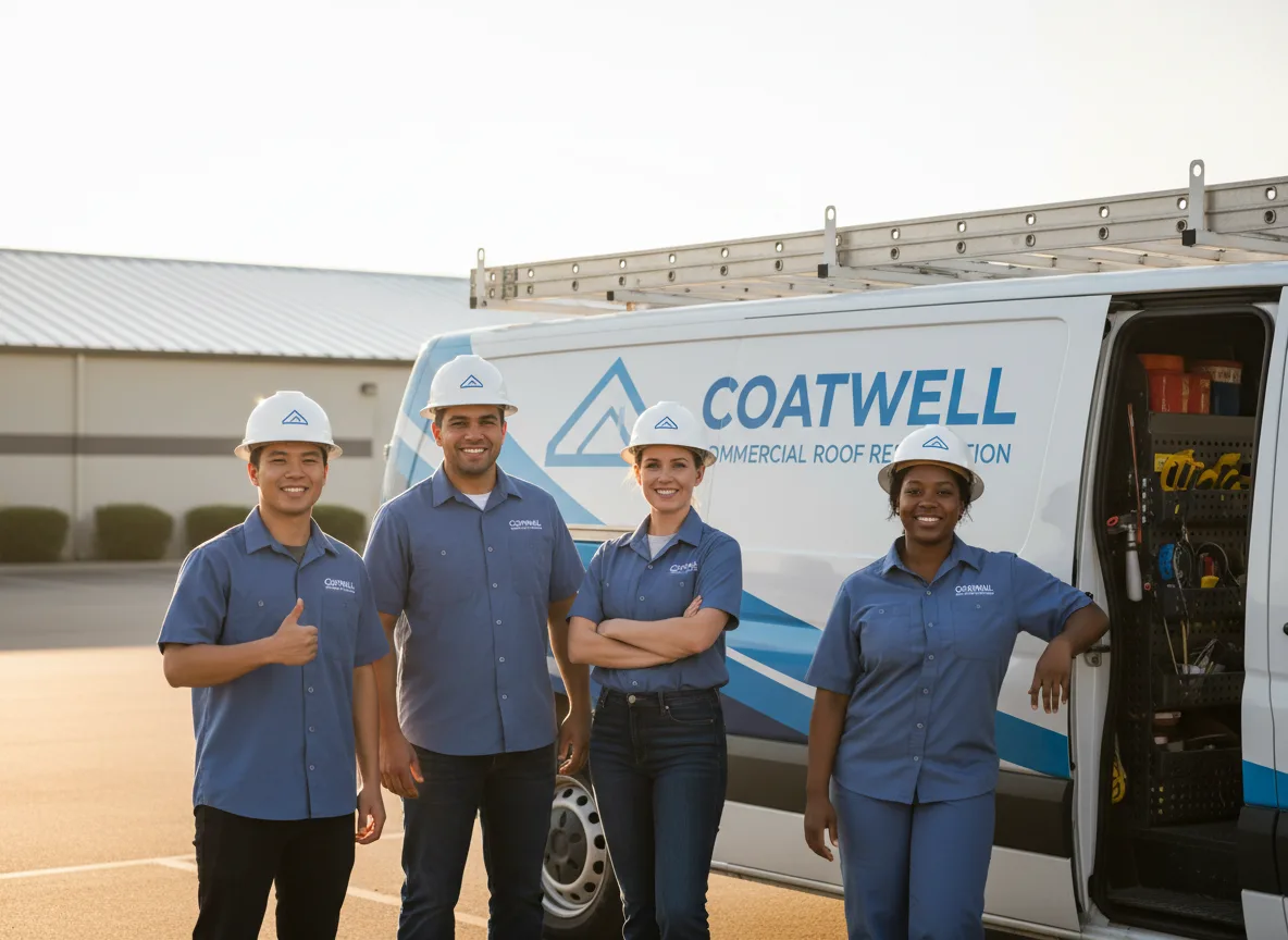 Commercial roof coating company in Oakley, UT